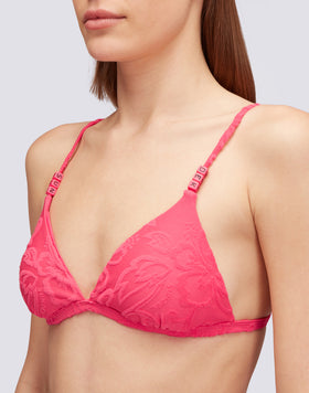 ANDRESS - JACQUARD TERRY BRALETTE TOP SK23