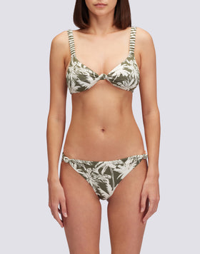SCARLETT - TOP BRALETTE TROPIC SAVANA PRINT