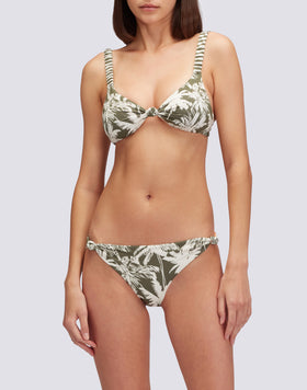 SCARLETT - TOP BRALETTE TROPIC SAVANA PRINT