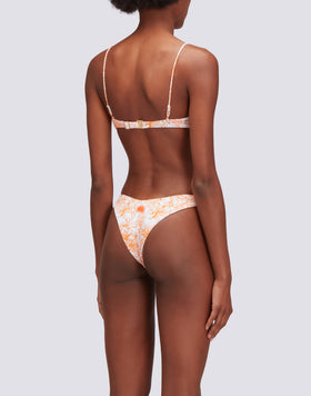 LOREN - FLEUR DE JOIE HIGH-WAISTED BIKINI