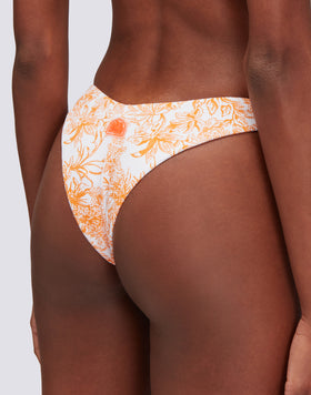 LOREN - FLEUR DE JOIE HIGH-WAISTED BIKINI