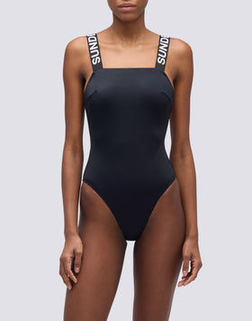 MARYLIN LOGO ELASTIC ONE-PIECE