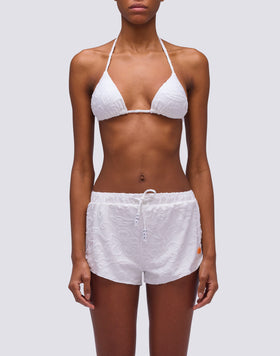 JACQUARD TERRY SHORTS WITH SK23 PATTERN