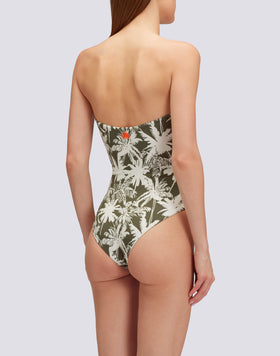 BLAKE - TROPIC SAVANNAH ONE-PIECE SWIMMING COSTUME