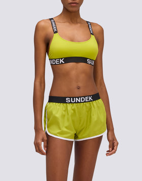 LULIN - WOMEN'S SHORT SWIMSUIT WITH ELASTIC WAIST