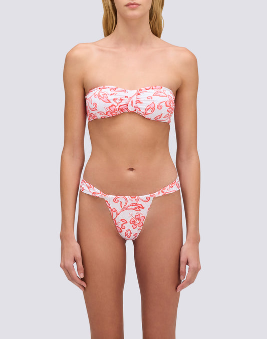 IONI - BIKINI TOP WITH ADJUSTABLE STRAPS BEHIND THE NECK SK23 PRINT