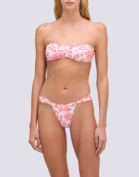 IONI - BIKINI TOP WITH ADJUSTABLE STRAPS BEHIND THE NECK SK23 PRINT