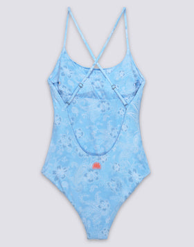 HIBI PAISLEY BANDANA PATTERNED ONE-PIECE SWIMSUIT