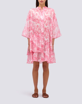 FLEUR DE JOIE PRINT DRESS