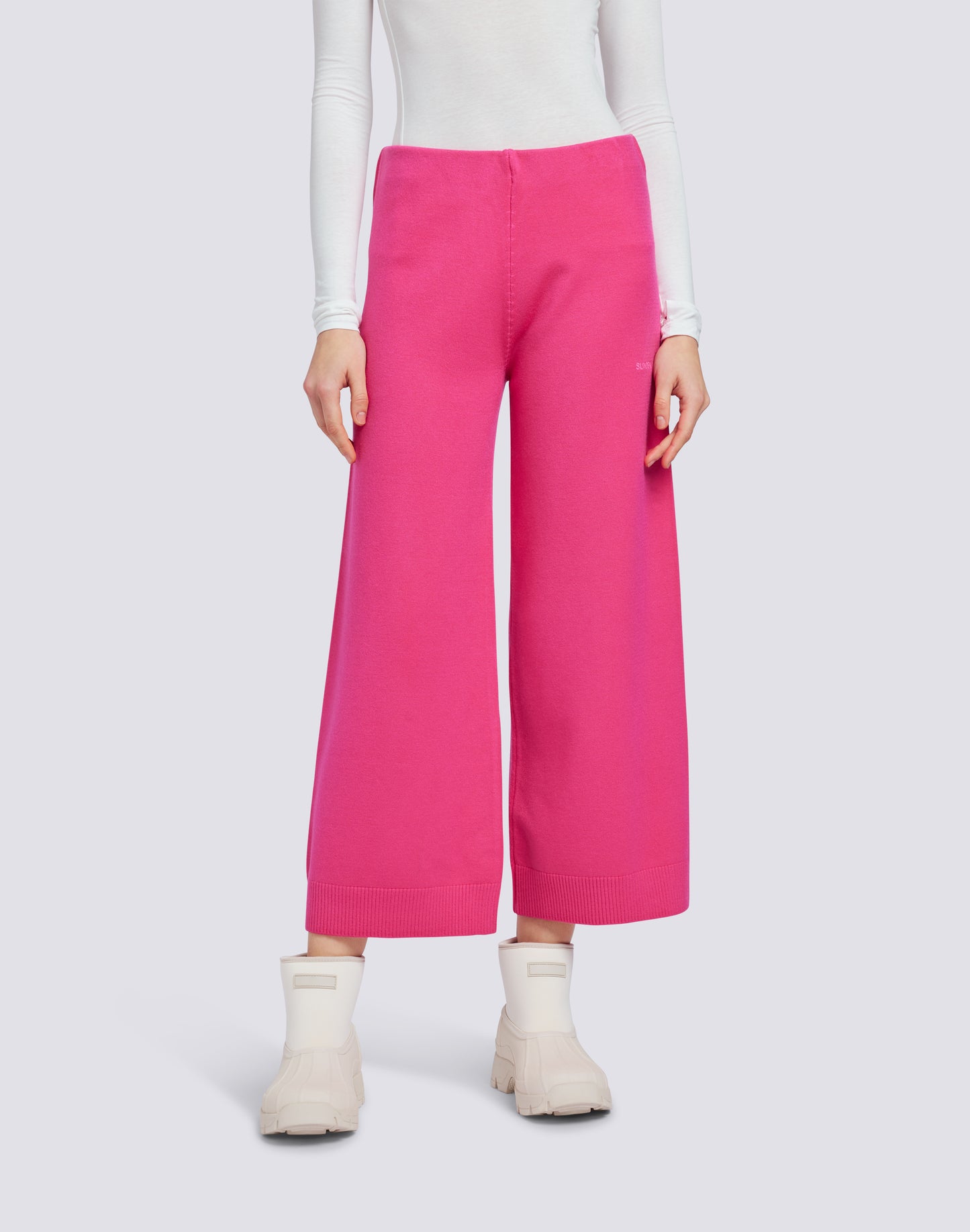 KNIT TROUSERS