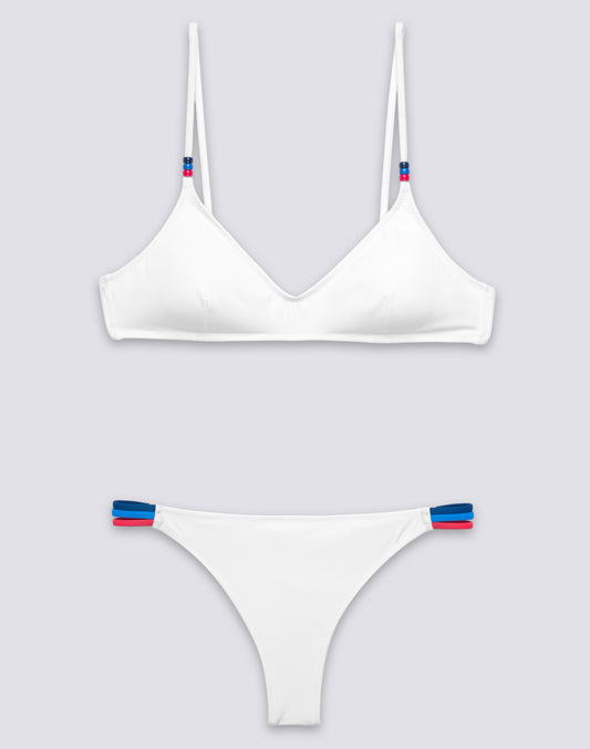BRALETTE TOP AND BRAZILIAN BOTTOMS