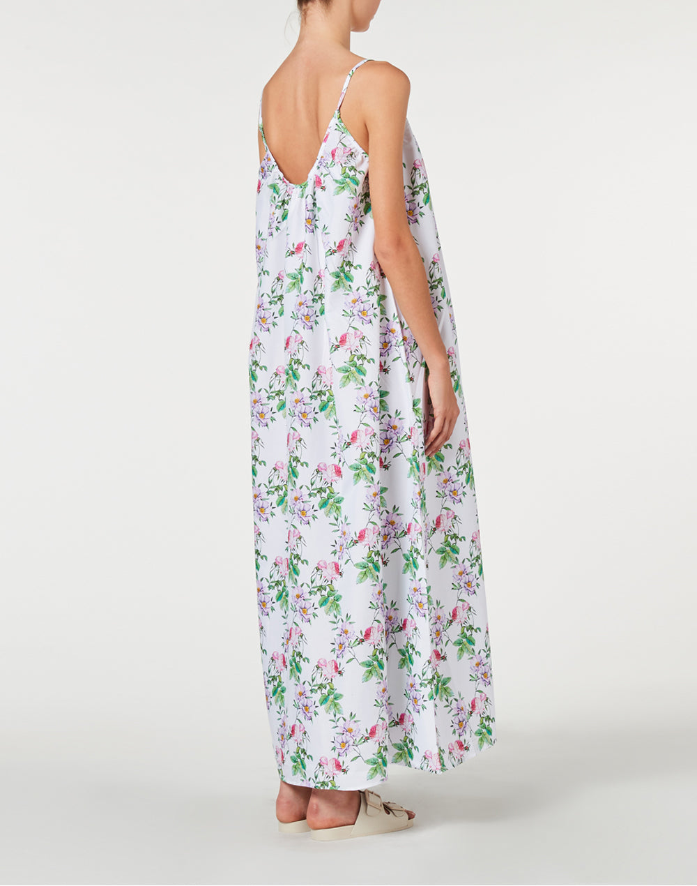 LONG FLOWER DRESS