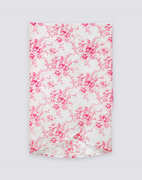 ROSE DE JOIE PRINT COTTON VOILE SARONG