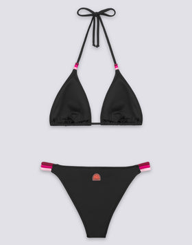 JENNIFER TRIANGLE TOP AND FIXED RAINBOW BOTTOM