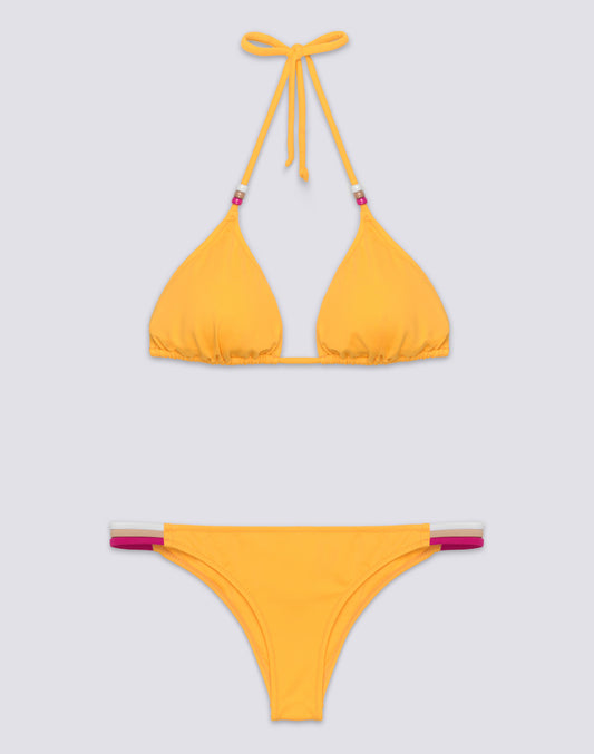 JENNIFER TRIANGLE TOP AND STANDARD RAINBOW BRIEFS
