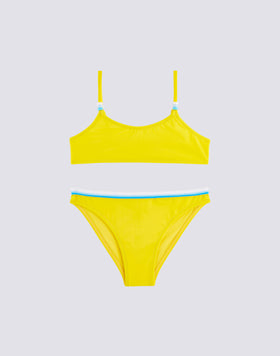 ADJUSTABLE BIKINI TOP AND FIXED BOTTOM
