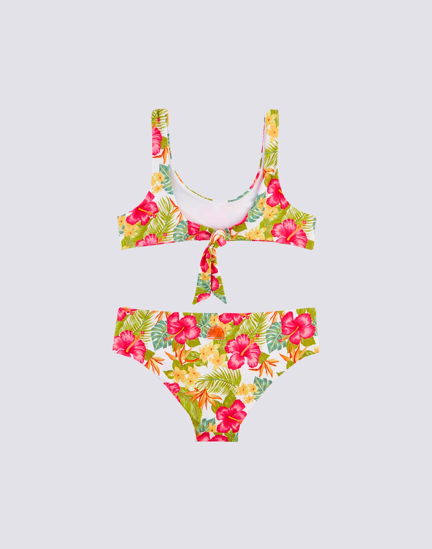 SPORTS MINI BIKINI TOP AND TROPICANA FIXED BRIEF