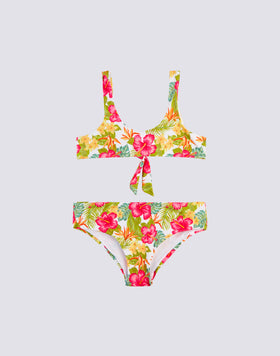 SPORTS MINI BIKINI TOP AND TROPICANA FIXED BRIEF