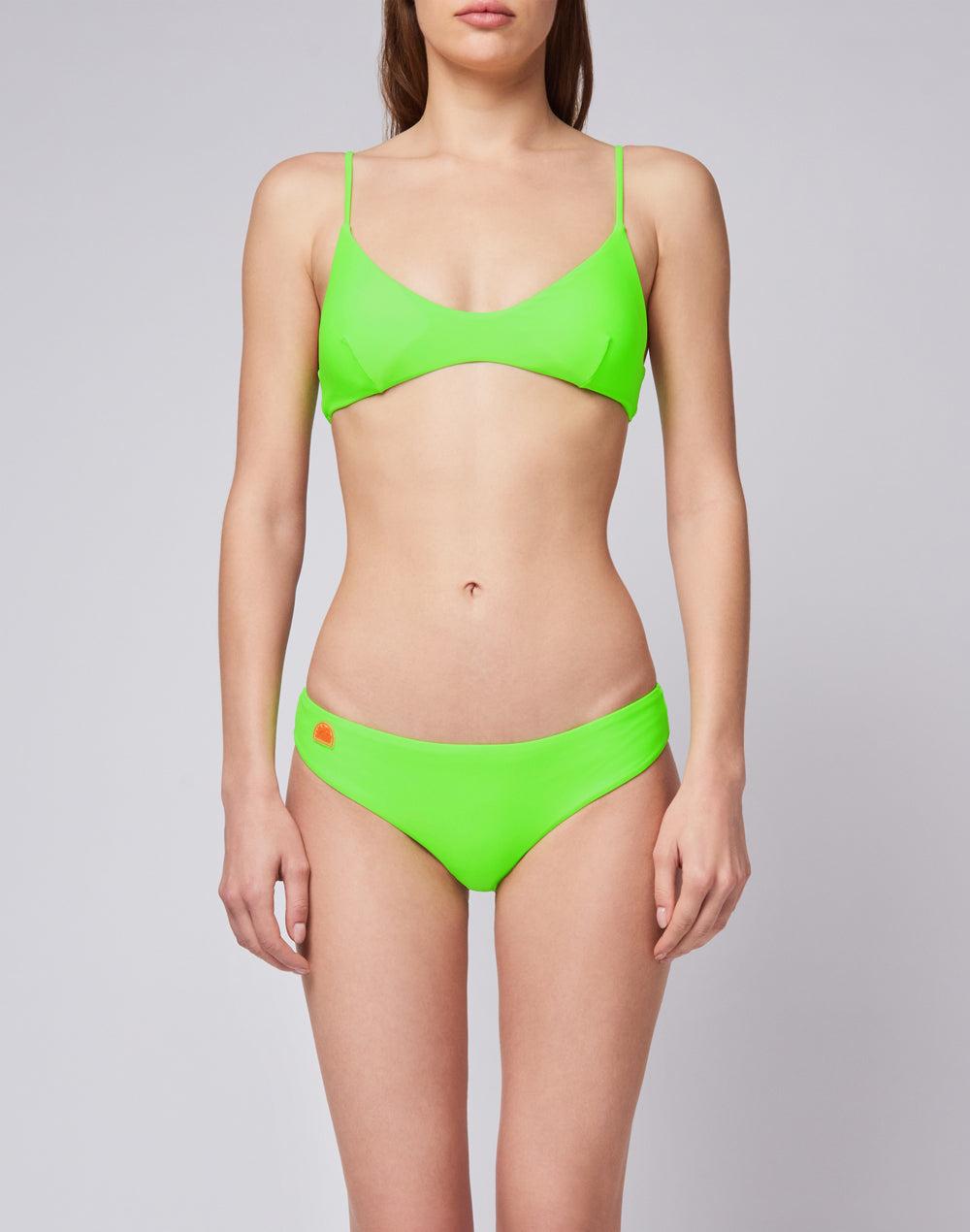 FLUO  GREEN WOMAN BIKINI