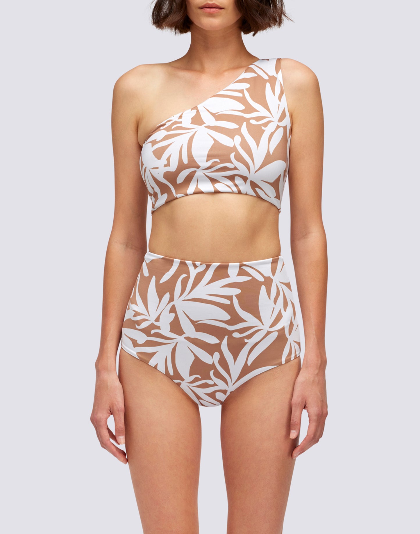 CLEO - OPTIC FLOWER HIGH WAIST BRIEF