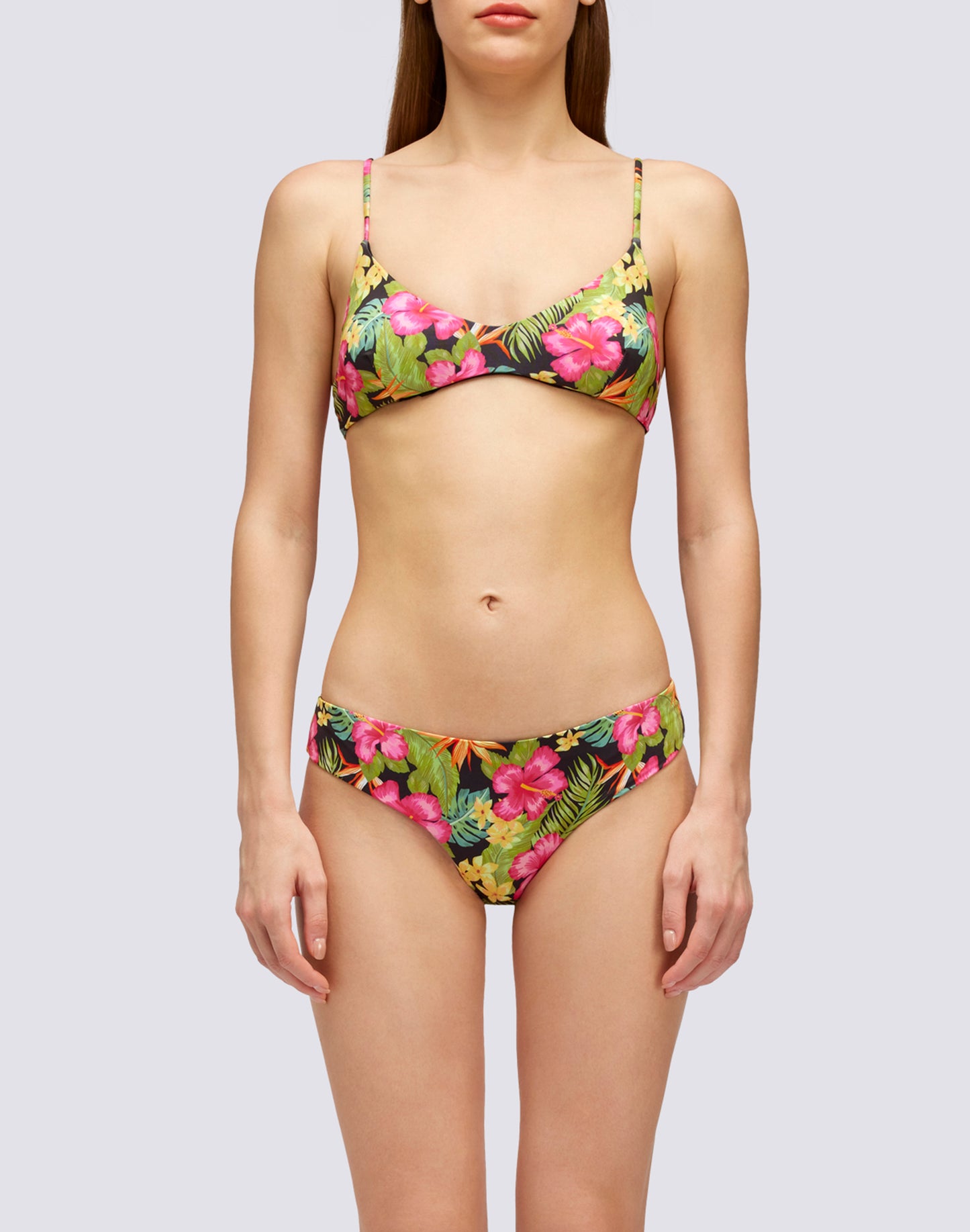 MARISOL - TROPICANA PRINT KNIT BRIEF