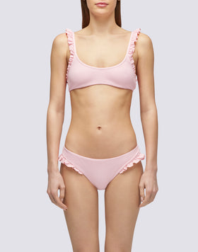 BRALETTE TOP WITH RUFFLES