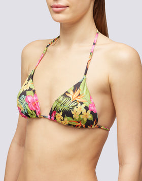 JENNIFER - TROPICANA PRINT TRIANGLE TOP