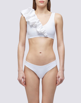 BRALETTE TOP WITH RUFFLES