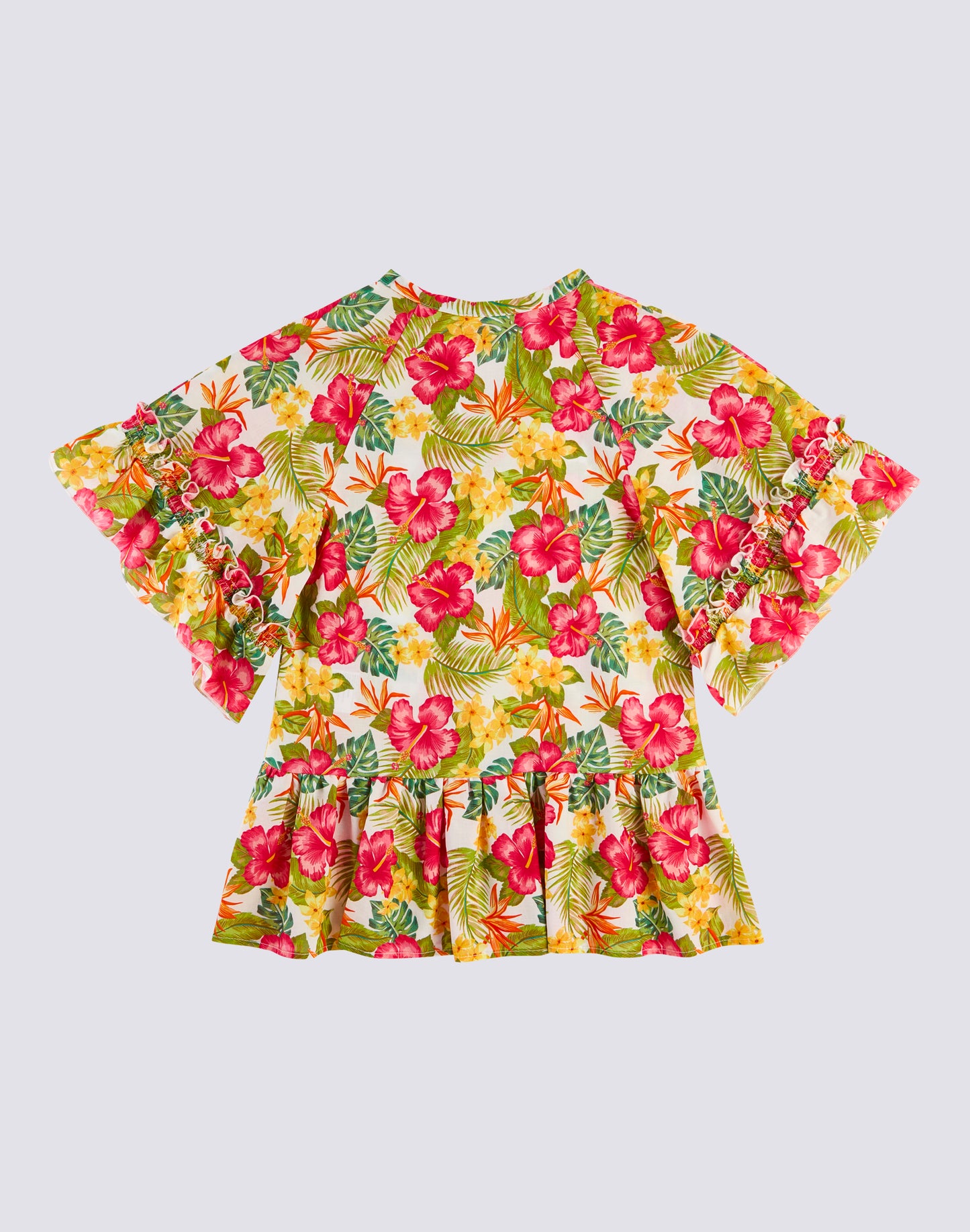 MINI KAFTAN WITH TROPICANA PRINT