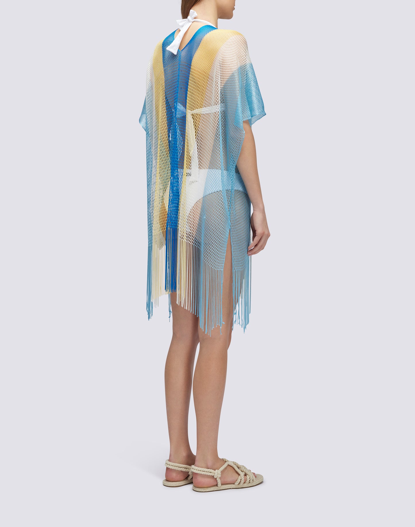 KAFTAN WITH FRINGES