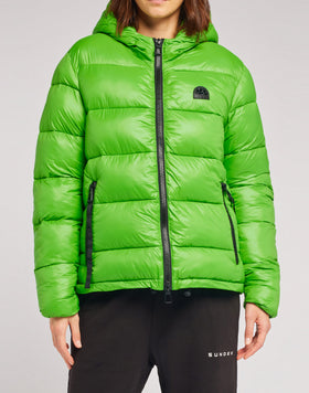 HOODED PUFFED JACKET