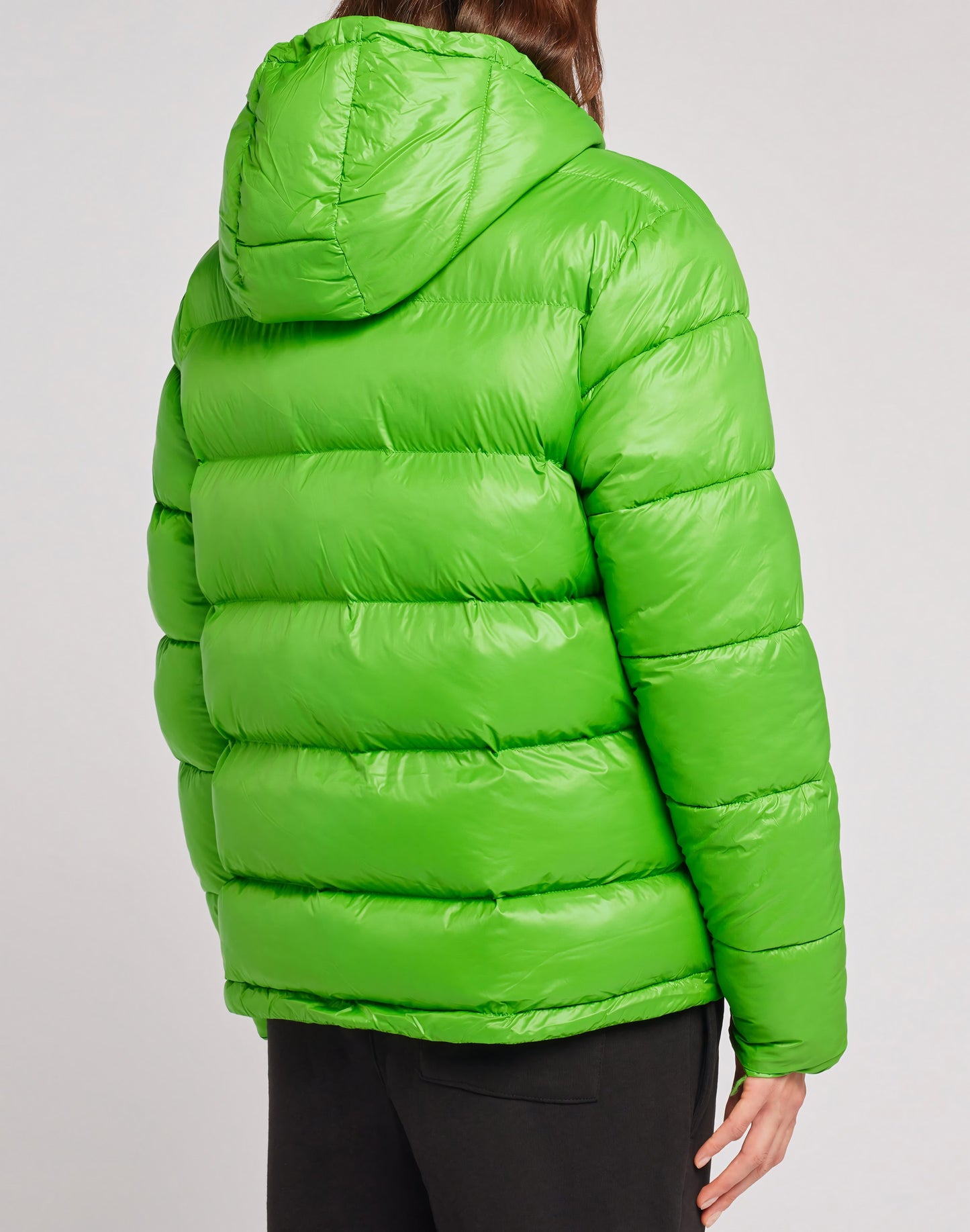 HOODED PUFFED JACKET