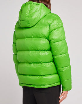 HOODED PUFFED JACKET