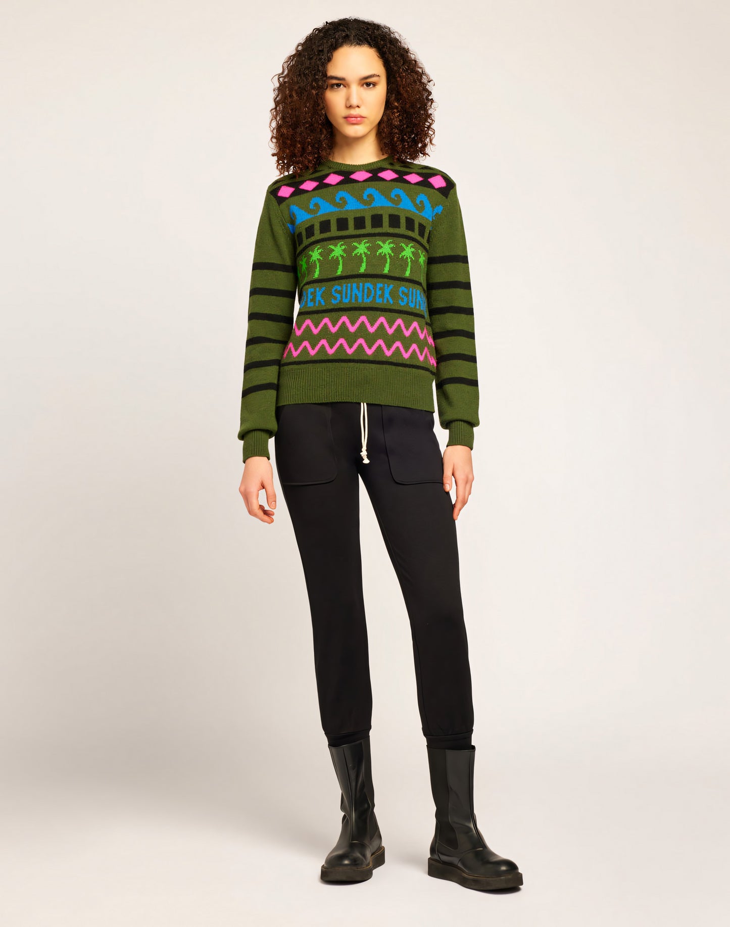 NORWEGIAN STYLE CASHMERE BLEND JUMPER