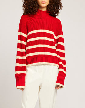 HOODIE STRIPED SWEATER