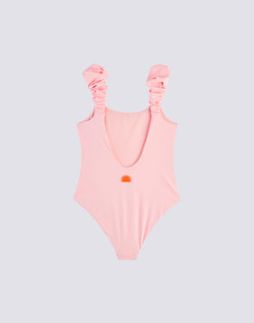 MINI ONE-PIECE SWIMSUIT WITH RUFFLES