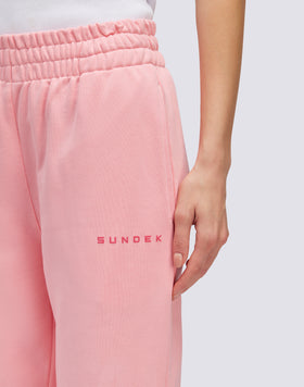 SWEATPANTS WITH PRINTED LOGO