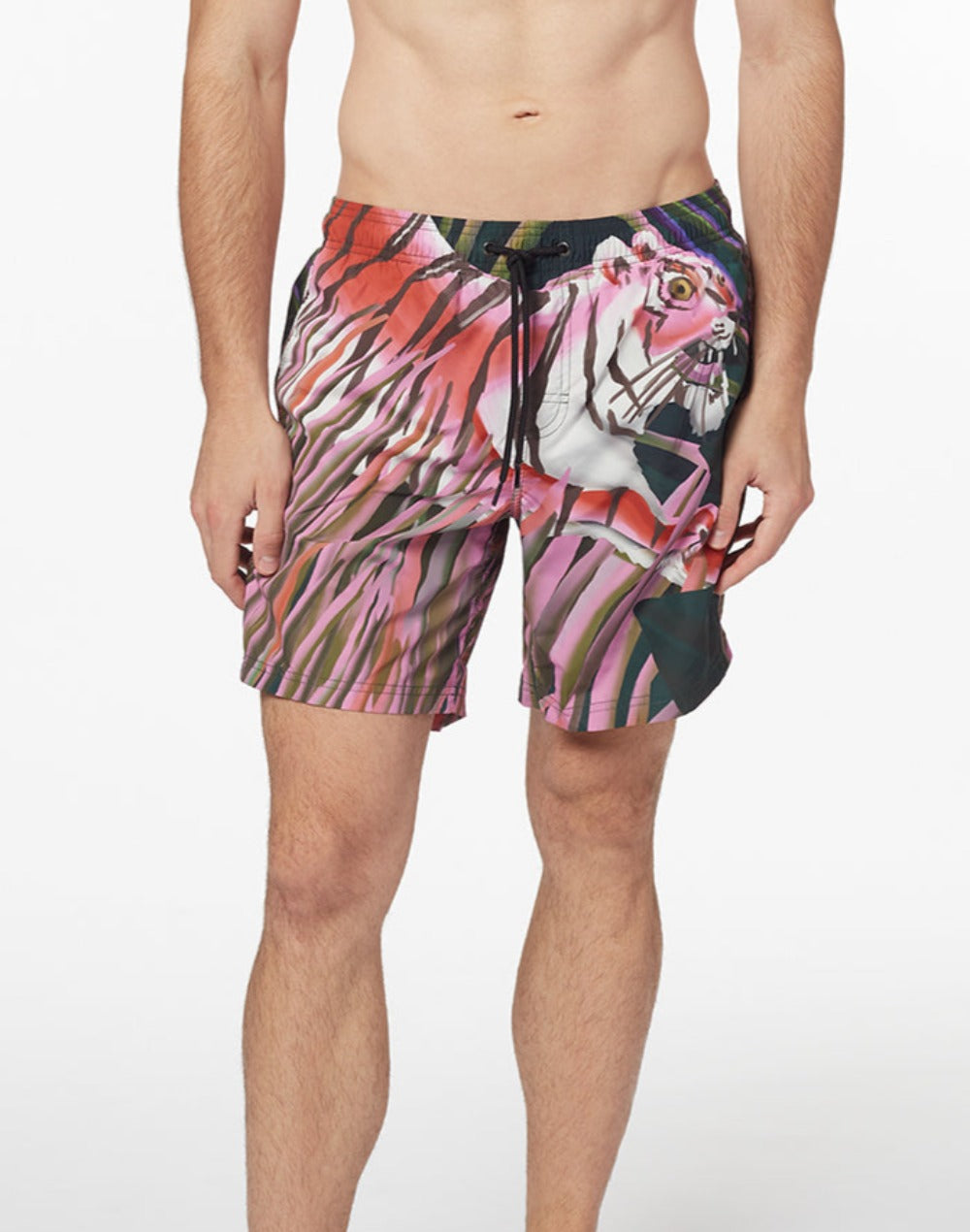 SAVANNAH PRINT MEDIUM ELASTICATED WAIST BOARDSHORT