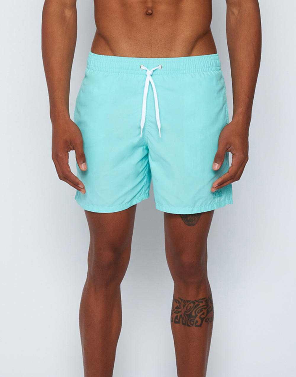 MANOPESCA MID-LENGTH SWIM SHORTS WITH AN ELASTICATED WAISTBAND