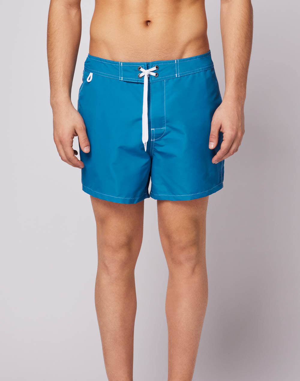 ICONIC TAFFETA FIXED WAIST SHORT SWIMSHORTS