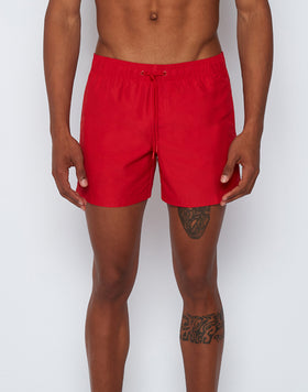 REPREVE® ELASTICATED WAIST SHORT SWIMSUIT