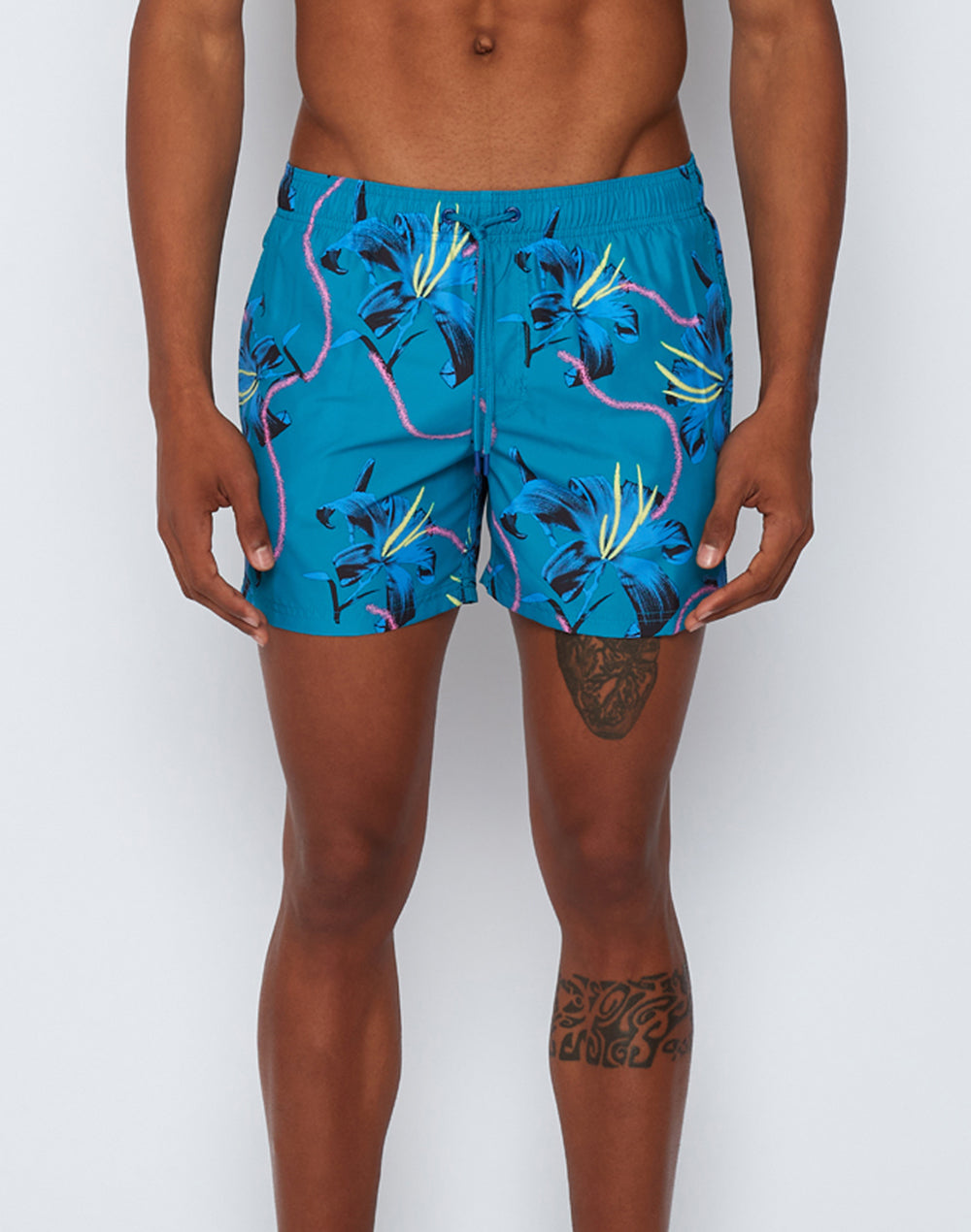 RAINBOW CHASERS REPREVE® PRINT SWIM SHORTS