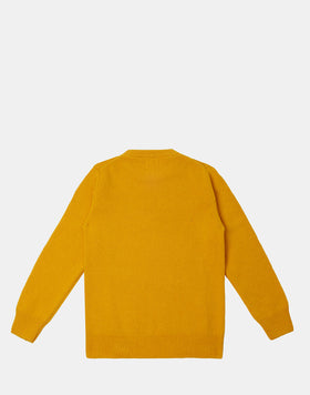 CREW NECK JUMPER WITH LOGO
