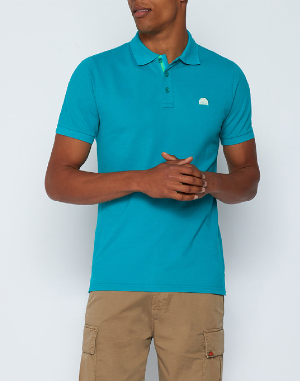 CHAZ POLO SHIRT IN PIQUE COTTON