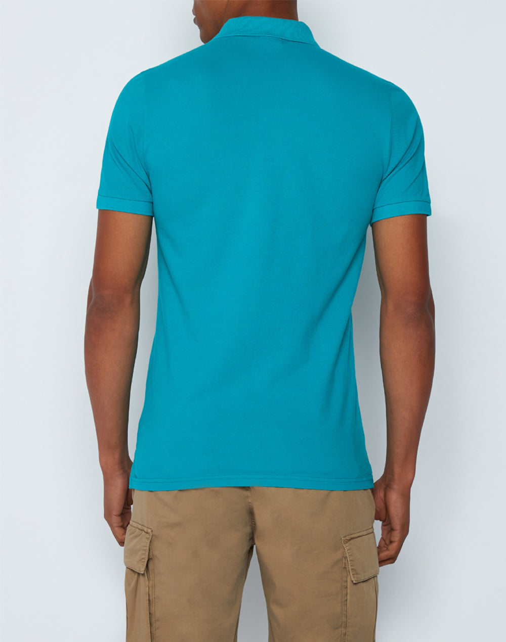 CHAZ POLO SHIRT IN PIQUE COTTON