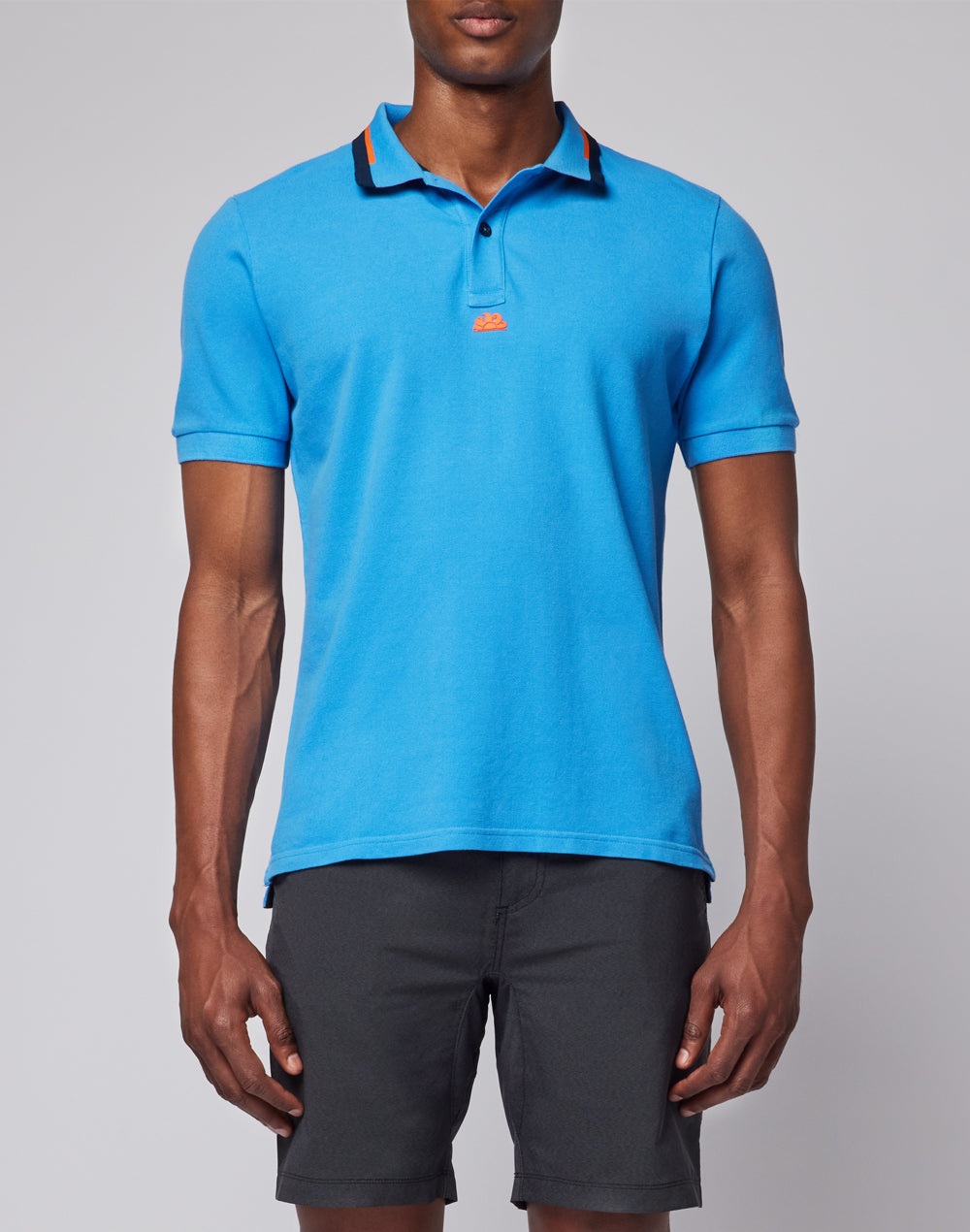 COMBINED PIQUÉ COTTON POLO SHIRT