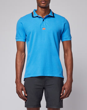 COMBINED PIQUÉ COTTON POLO SHIRT