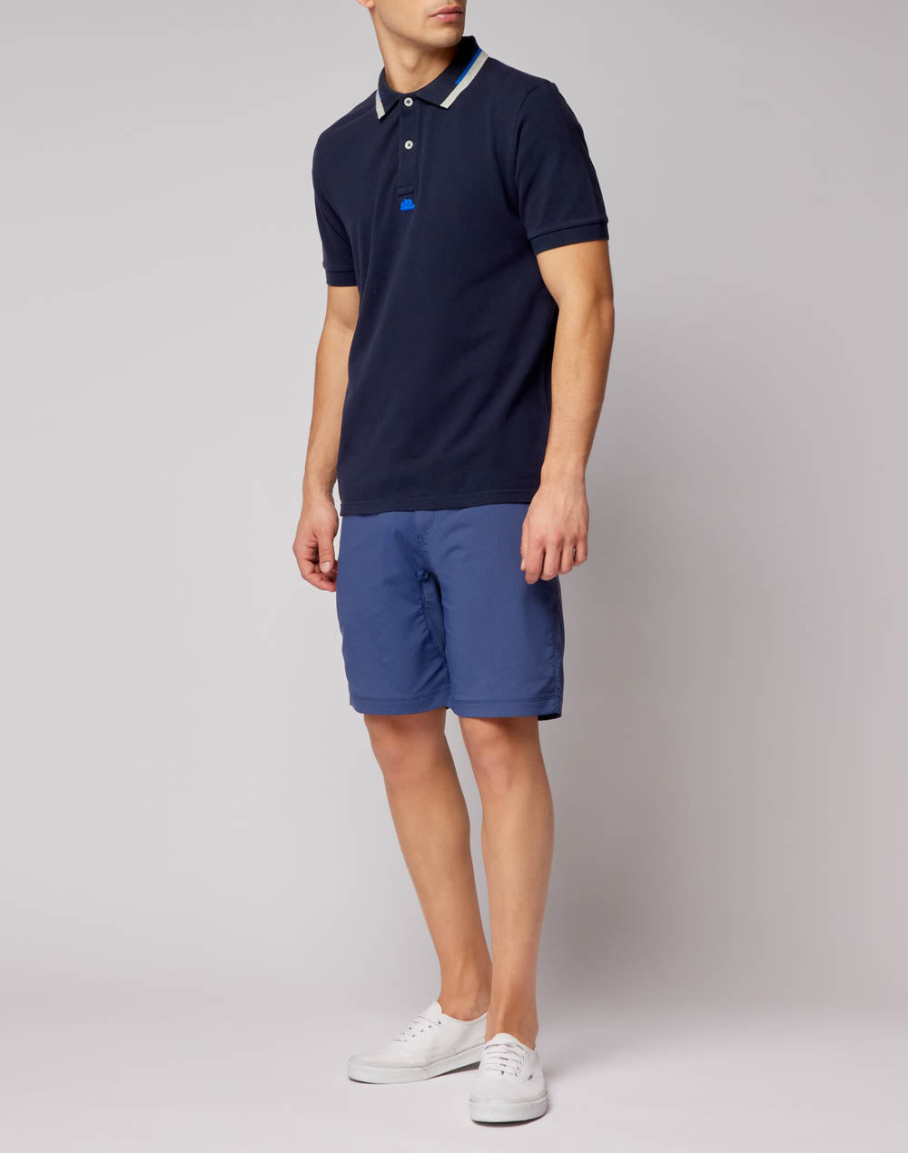 COMBINED PIQUÉ COTTON POLO SHIRT