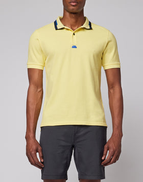 COMBINED PIQUÉ COTTON POLO SHIRT