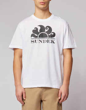 NEW SIMEON CREW NECK T-SHIRT WITH LOGO